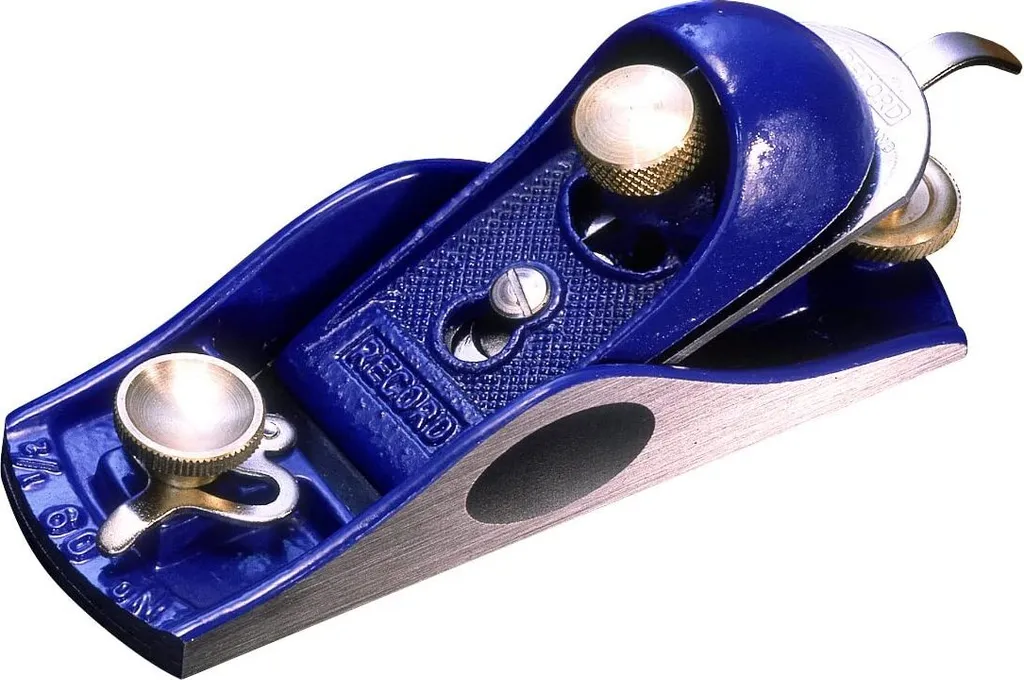 Rabot de Finition IRWIN T0912 en Acier avec Lame Inox 4,2 cm pour Bois