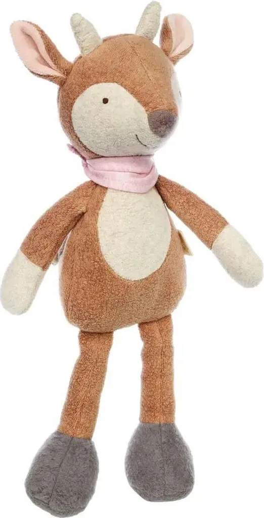 Sigikid peluche cerf Vanille hypoallergénique sans risque pour nouveau-né