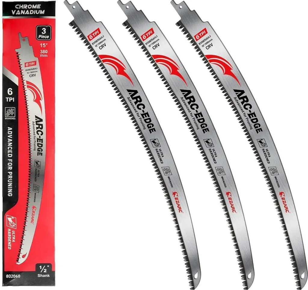 Recensione Lame EZARC 380mm 6 TPI: Il Top per Potatura Legno