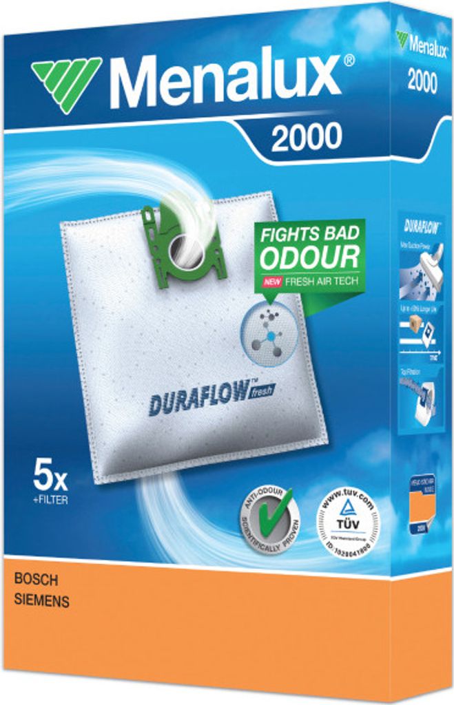 Worek do odkurzacza Menalux 2000 Duraflow Zdjęcie produktu 