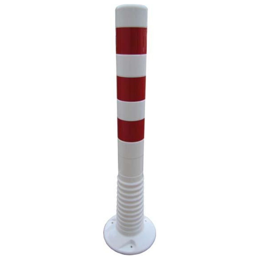 Poteau de blocagePolyuréthaneblanc/rouge Ø 80 mm - 12231 UV Image du produit 