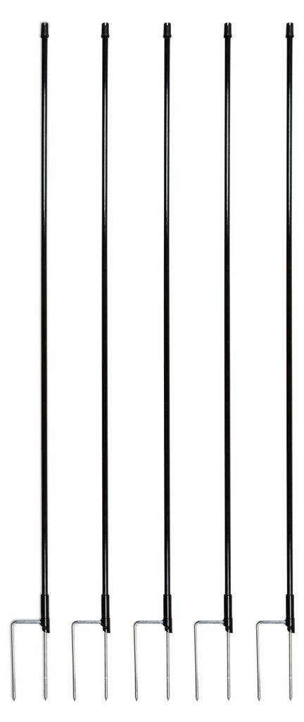 Fiberglas-Weidezaunpfahl 135 cm – extra stabil, Produktbild 