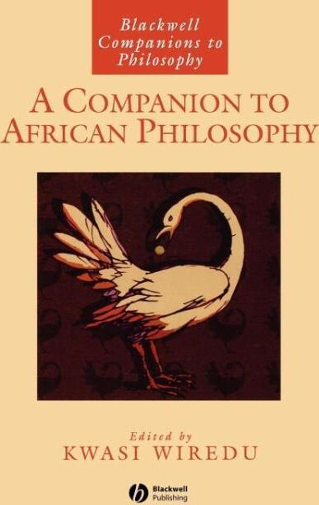 Companion To African Philosophy – Lingua: Inglese