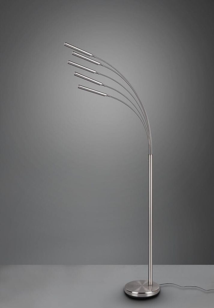 Lampa stojąca łukowa LED REED srebrny RL R41031507 Zdjęcie produktu 