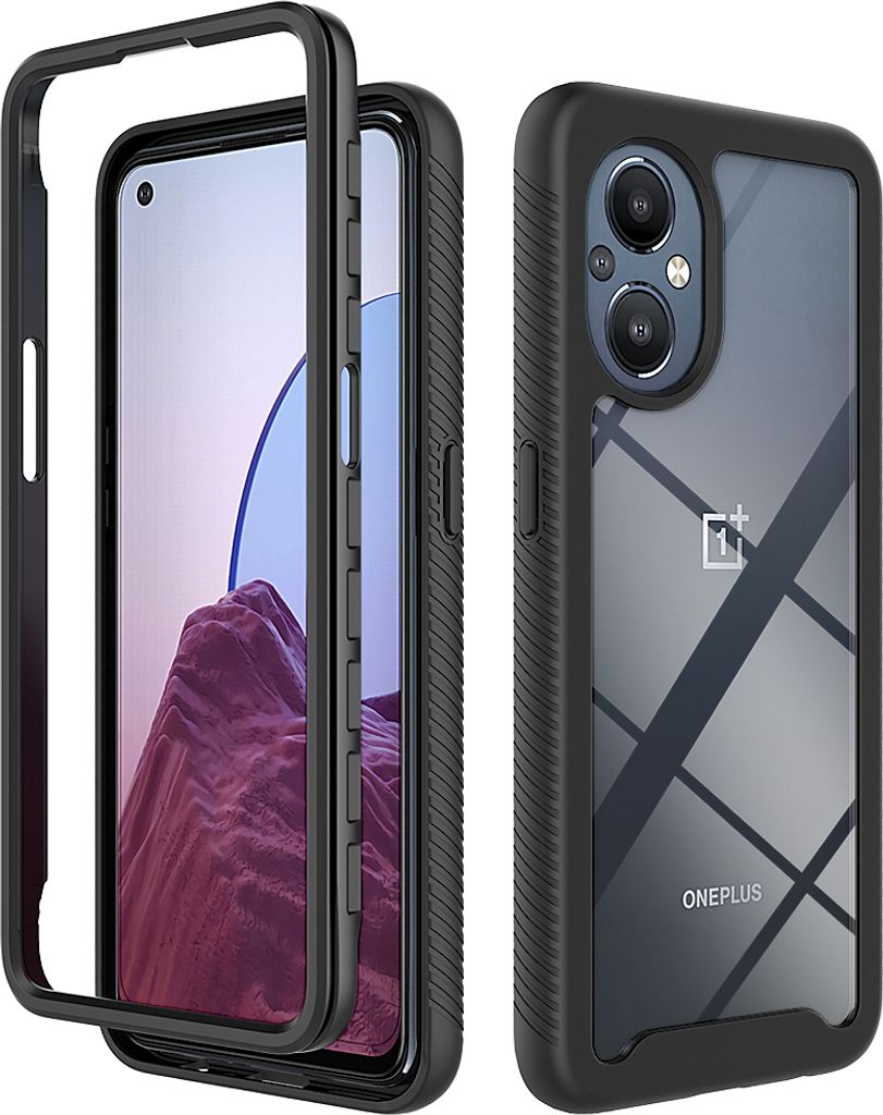 OnePlus Nord N20 5G Hülle, Hybrid Transparente Rückseite Produktbild 