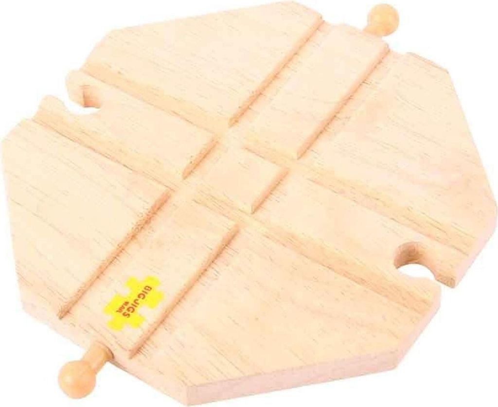 Bigjigs Binario di attraversamento ferroviario in legno Immagine del prodotto 