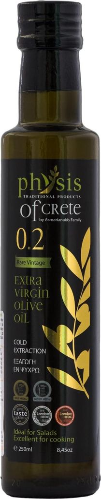 Physis Of Crete Extra Virgin Olivenöl 0,2 250 ml Aus Produktbild 