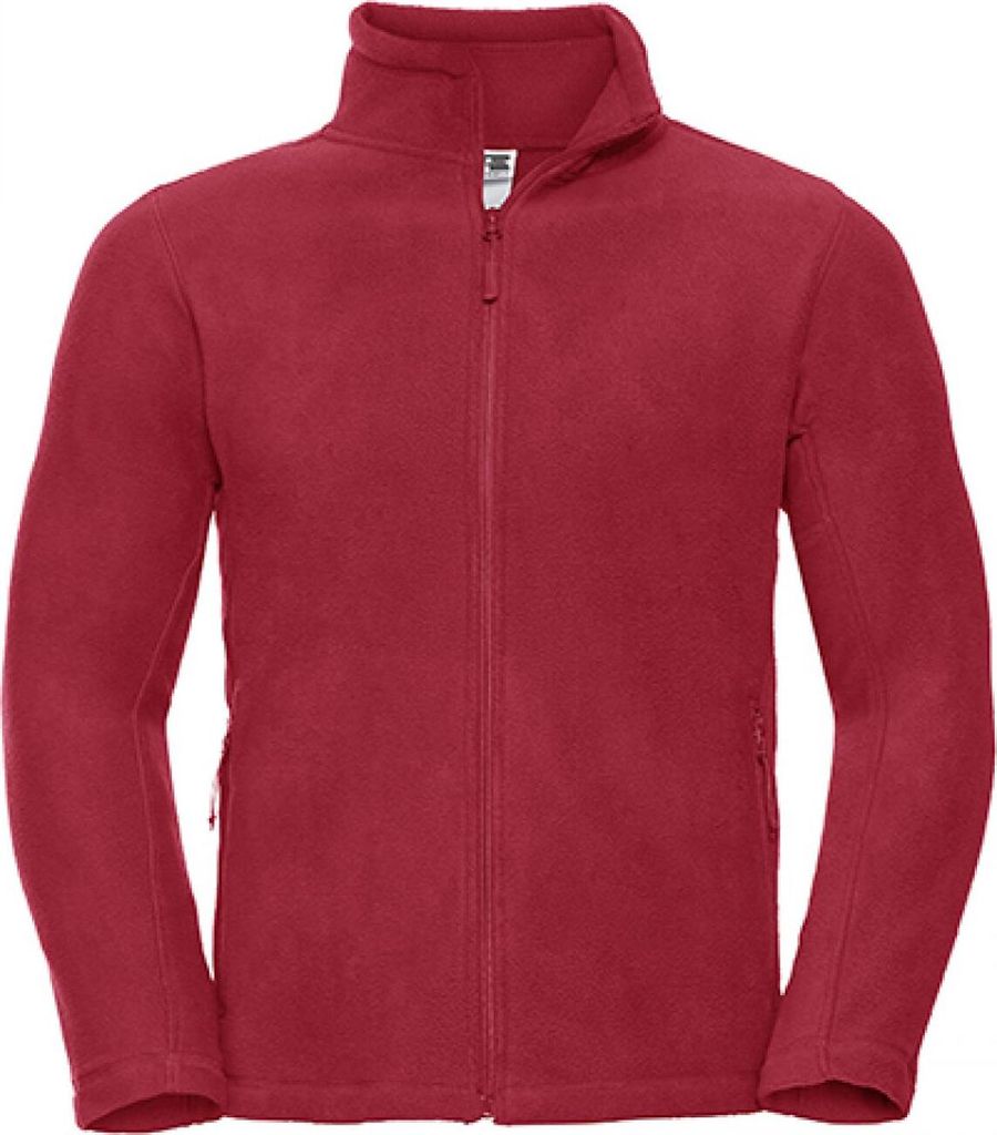 Russell R-870M-0 | Outdoor Fleece Full-Zip - Farbe: Classic Red - Größe: 4XL