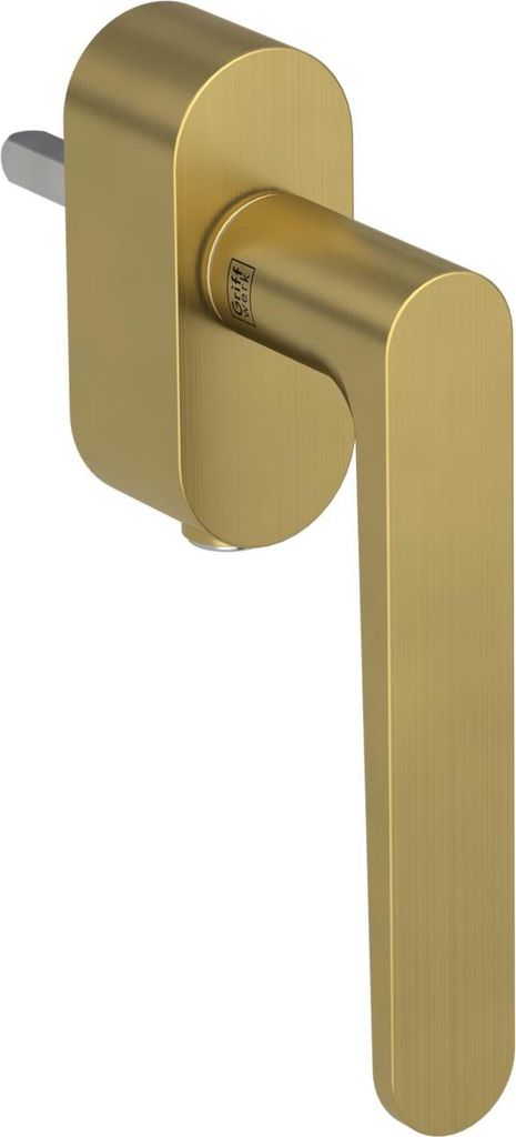 Griffwerk Fenstergriff VAYA 291 AVUS Gold matt L 7x40