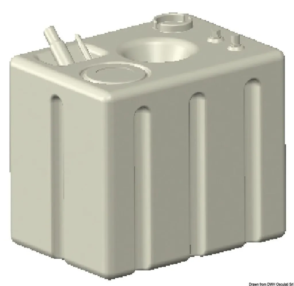 Réservoir de carburant en polyéthylène 164 l pour moteur