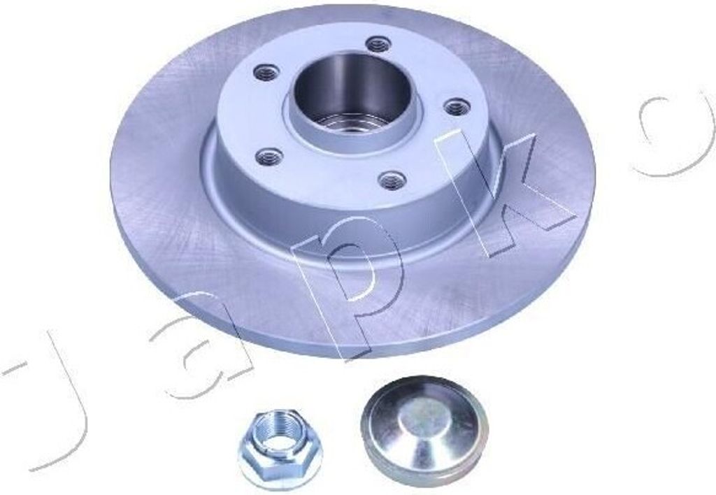 2x JAPKO Bremsscheibe 61103C hinten für OPEL Vivaro A Kastenwagen (X83) 104mm
