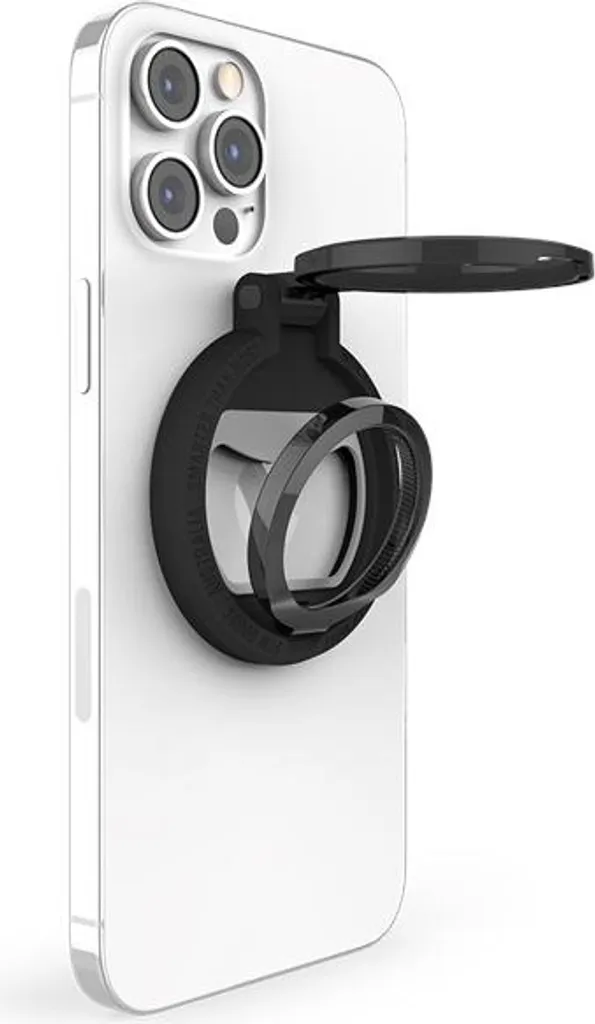 STM MagLoop noir - Dragonne MagSafe pour iPhone et décapsuleur robuste