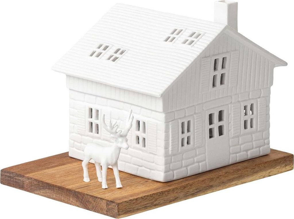 Räder Lichthaus Skihütte 18x12x13cm Zdjęcie produktu 