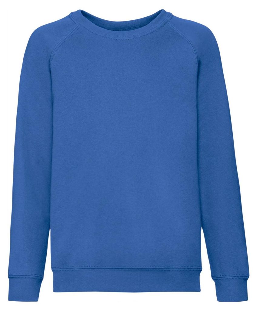 Fruit of the Loom - "Classic" Sweatshirt für Kinder Raglanärmel LT1841 (104) (Königsblau)