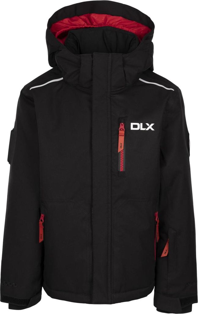 Dlx Gordy Jacke Schwarz 7-8 Years Jungen,Mädchen Schwarz 7-8 Years
