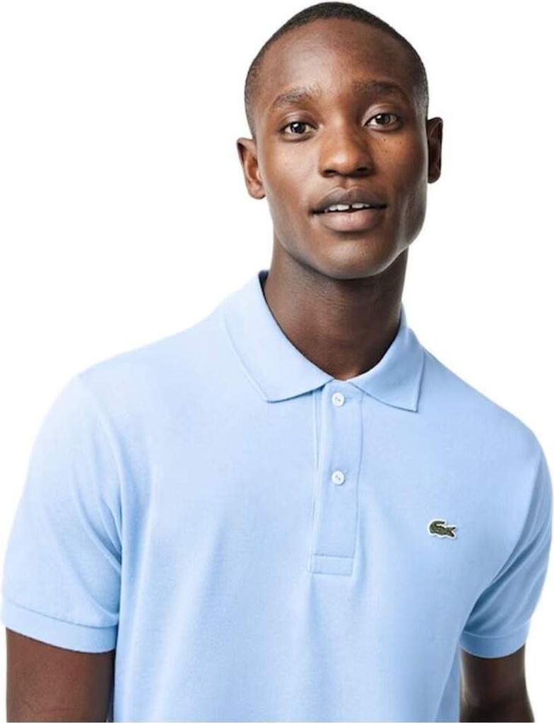 Polo bleu clair Lacoste Classic Fit Image du produit 