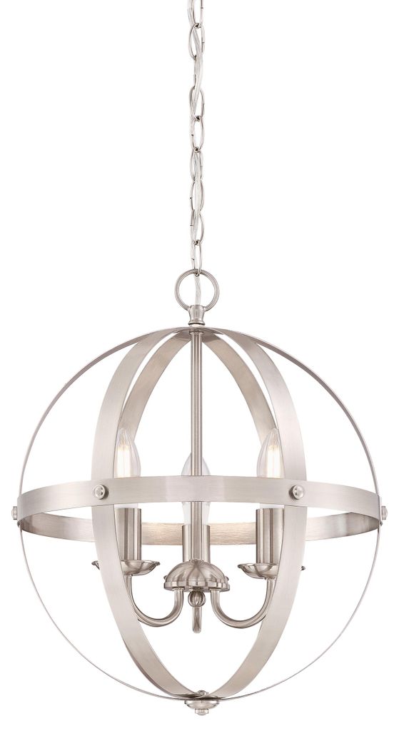WESTINGHOUSE Stella Mira 63419 Lampa wisząca E14 nikiel Zdjęcie produktu 