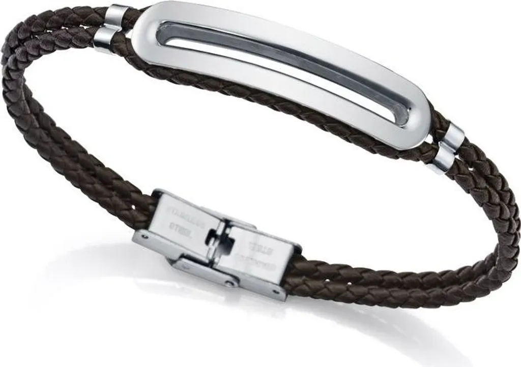 Bracelet cuir Magnum 15127P01011 : fini les bijoux fragiles et ternes