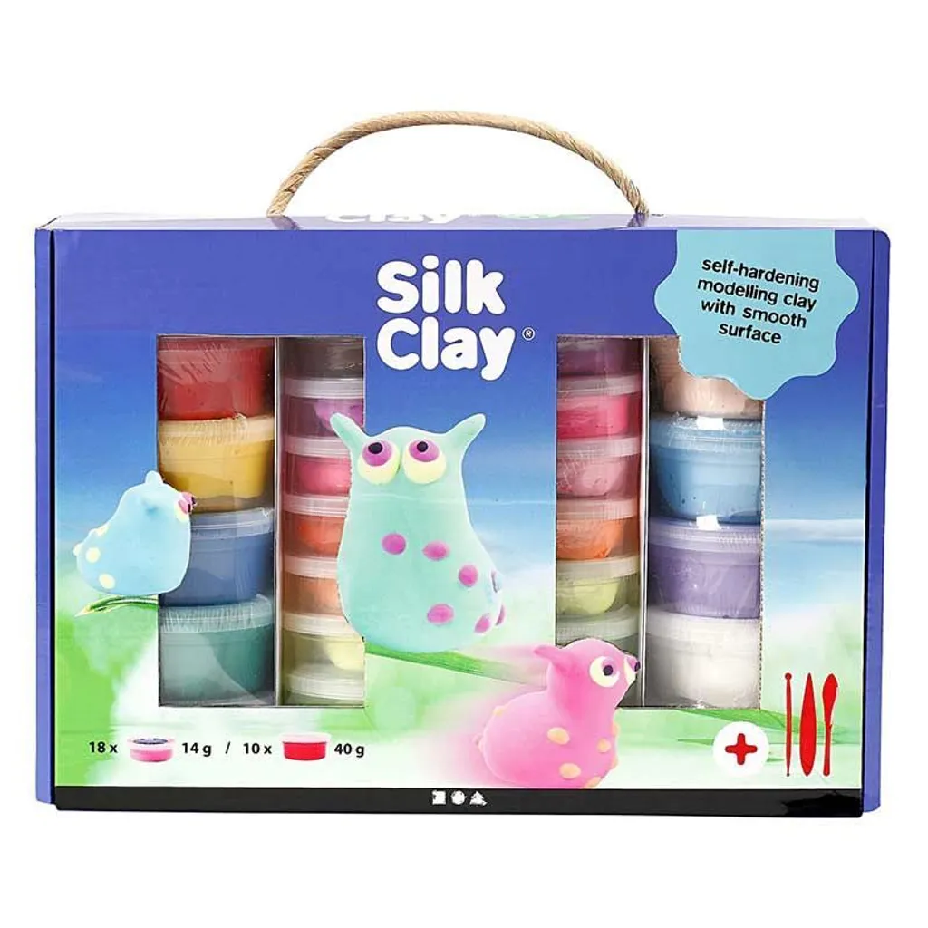 Silk Clay Set Pâte à Modeler Sans Cuisson pour Créations Sans Taches - 5
