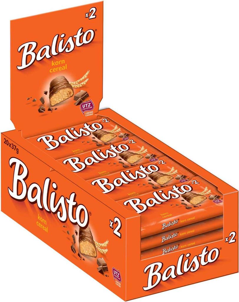 Mars 328371 Barre chocolatée Balisto Korn Mix - 20 pièces x Image du produit 