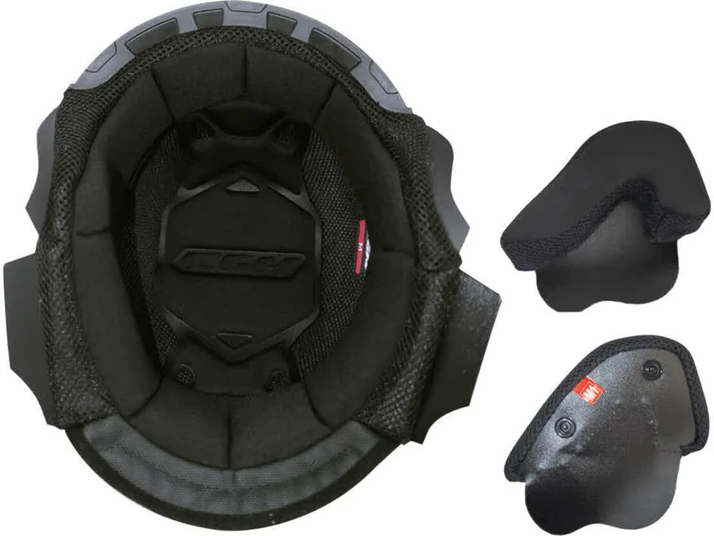 Doublure Noire CGM 191 PIX L - Idéal pour Rénover votre Casque Moto