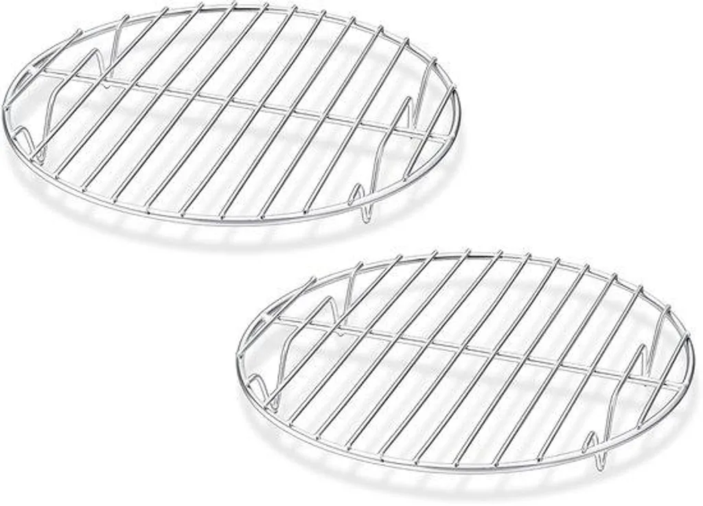 Grille de refroidissement en acier anti-humidité lot de 2 de 19,4 cm