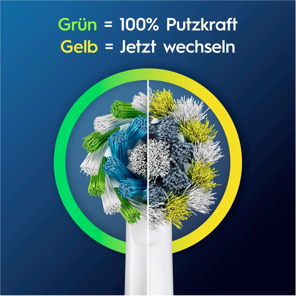 Pack de 6 brossettes Oral-B Pro CrossAction X Shape compatibles White - 10