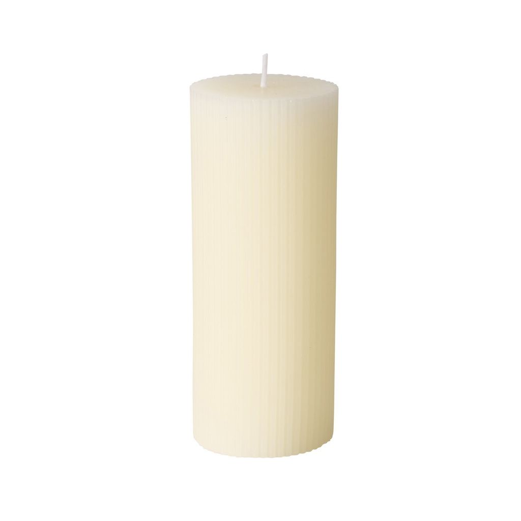 Boltze Gruppe Classic Stumpenkerze creme 15cm