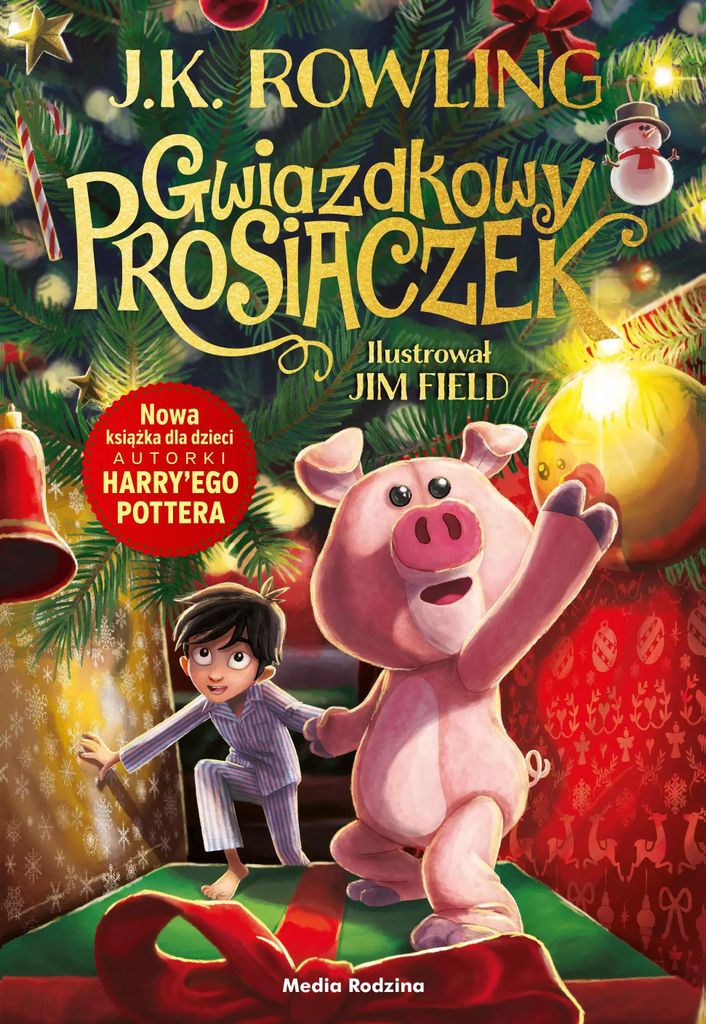 J.K. Rowlings Das Weihnachtsschweinchen (Buch auf Polnisch)