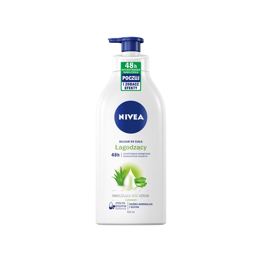 Nivea Hydratační Tělový Balzám s Pumpičkou 625ml - Obrázek produktu 