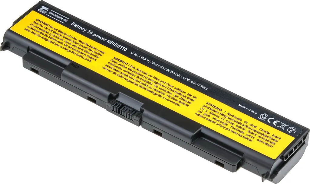 Batteria Potenziata Lenovo L540 T6 Power | 5200mAh 6 Celle Nero