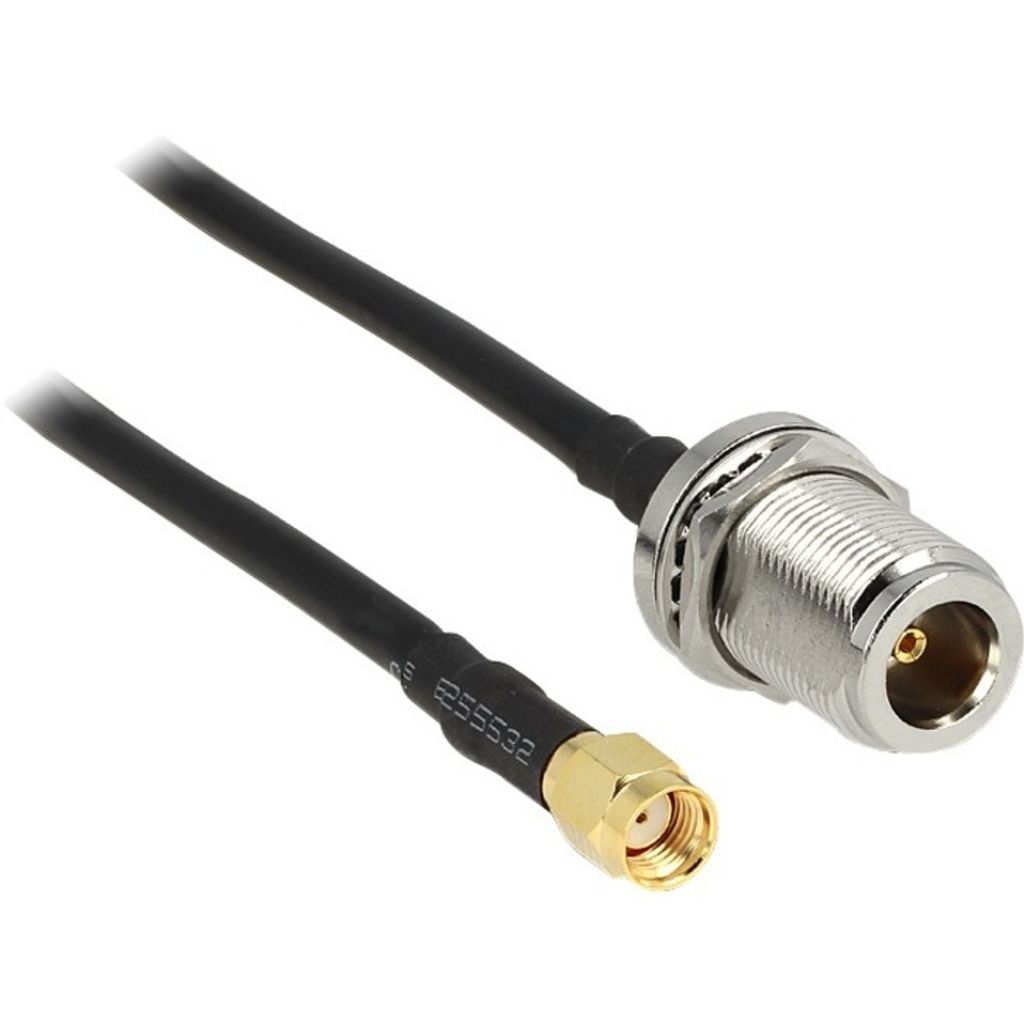 DELOCK HF Kabel RP-SMA -> N St/Bu 1.50m low loss