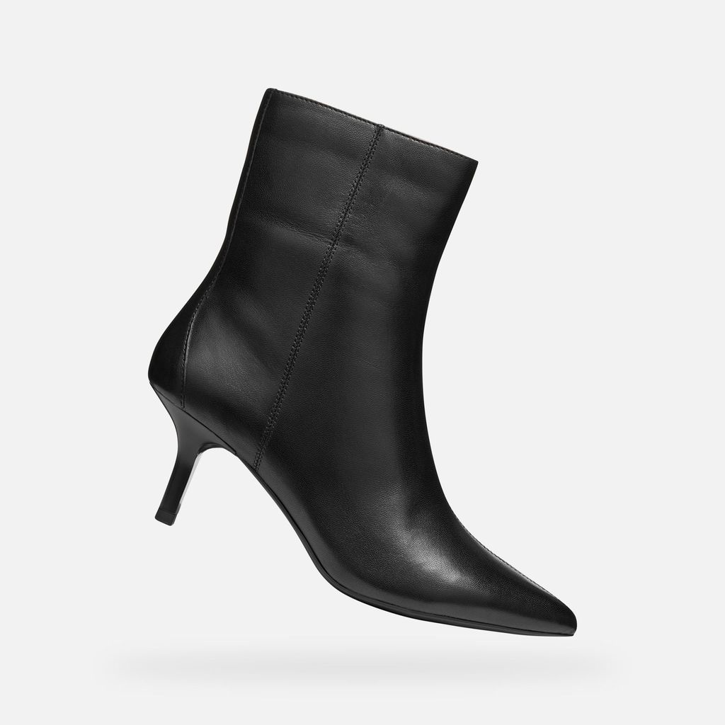 Geox Schwarze Damen-Ankle-Boots von Kleopy 40