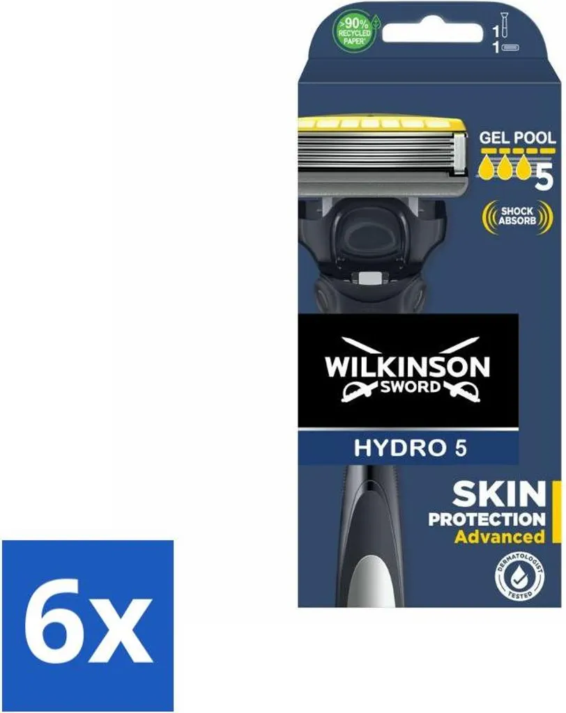 Wilkinson Sword Hydro 5 Skin Protection Advanced - 6 Lame Ricambio