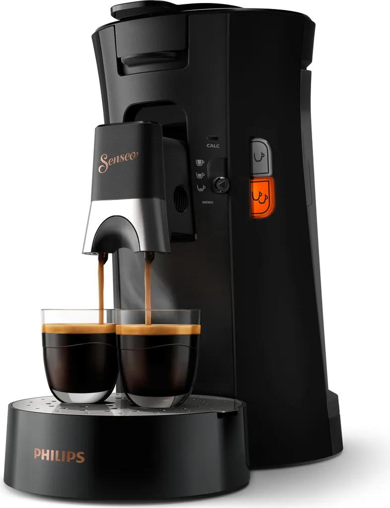 Préparez deux cafés à la fois avec la Philips CSA240/60 noire Senseo