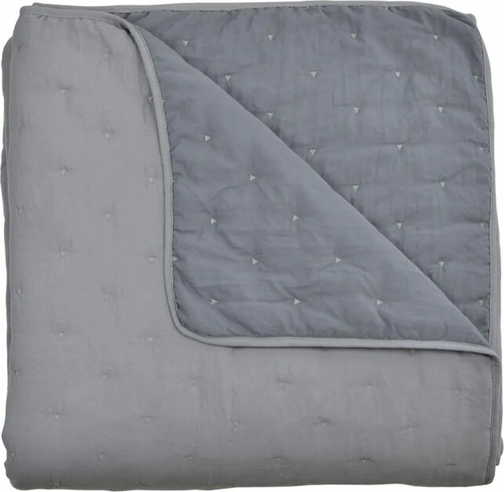 Copriletto Bouti Pierre Cardin Lorraine Grigio 135cm | Design Moderno