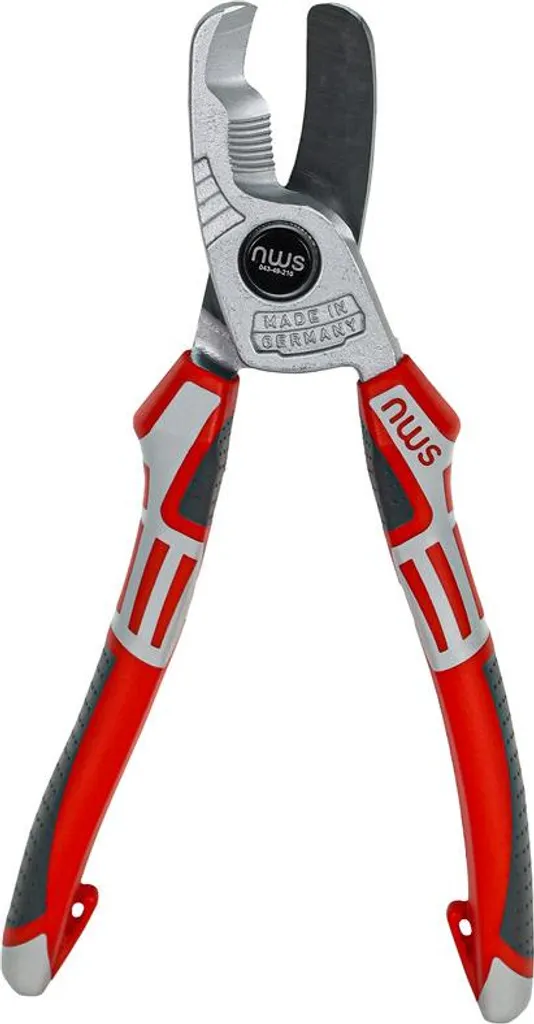 Coupe-câble avec tranchant de précision pour cuivre et alu 21 cm