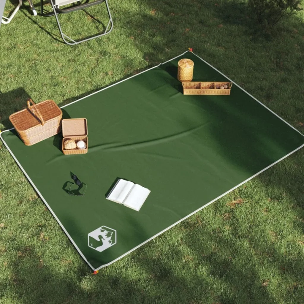 Coperta Picnic BEI CLORIS Verde 205x155 cm | Design e Funzionalità