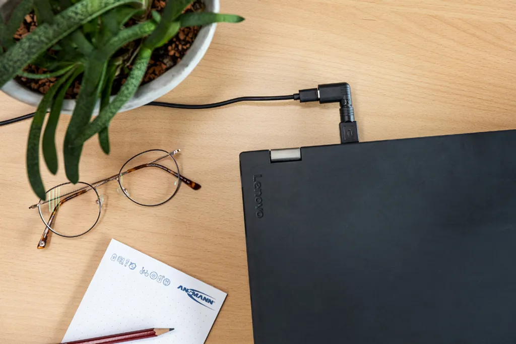 Kit ANSMANN adaptateur USB-C PC portable avec embouts interchangeables