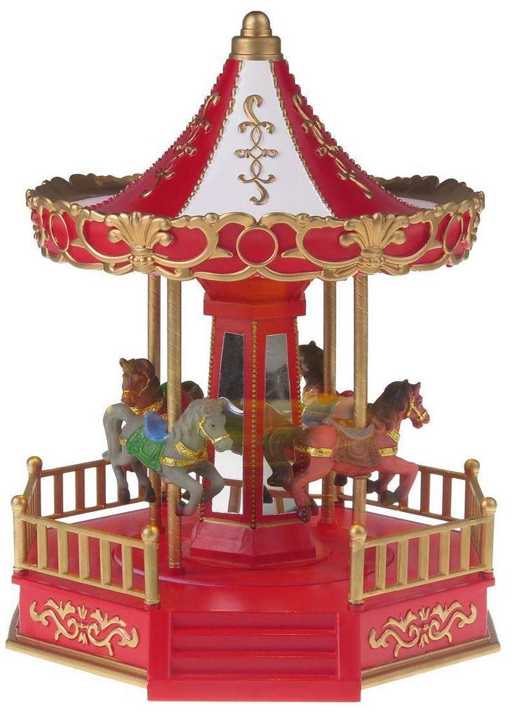 Dekoration MagicHome Weihnachten, Karussell, 4 Produktbild 