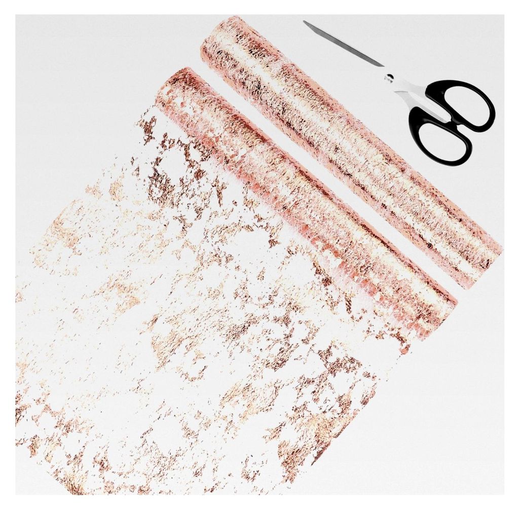 Tischläufer Rosa Rolle 2 Stück Glänzend Roségold 10Mx28CM Polyester Glitzer Tüll für Hochzeiten, Geburtstage, Weihnachten, Partys, Taufen usw.