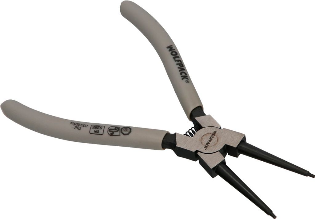 Wolfpack Alicates Arandelas Interiores Recto 175 mm. Acero Din 5256