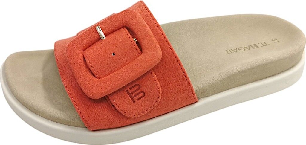 Bagatt Damenschuhe Sandalen Bequem Rot Freizeit, Schuhgröße:41 EU
