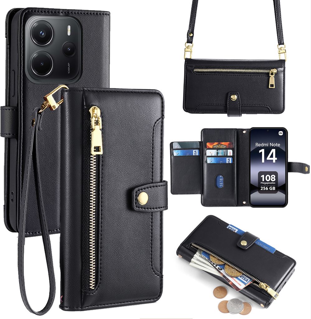 Handykette Xiaomi Redmi Note 14 4G Hülle mit Band Produktbild 