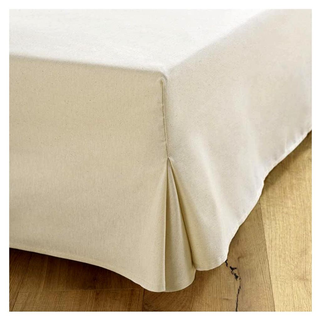 Bettvolant 200x200 cm – Mit 4 Seiten von 30 cm für Bett 200 x 200 cm