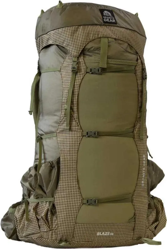 Granite Gear Blaze 60 l Sac à dos robuste et léger - Suspension Ajustable