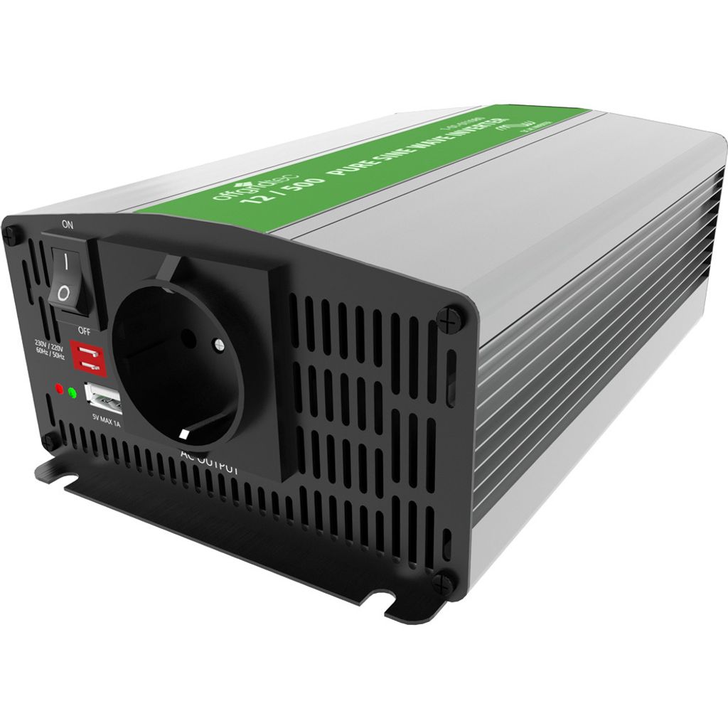 Offgridtec PSI Sinus Spannungswandler 500W 1000W 12V auf 230V