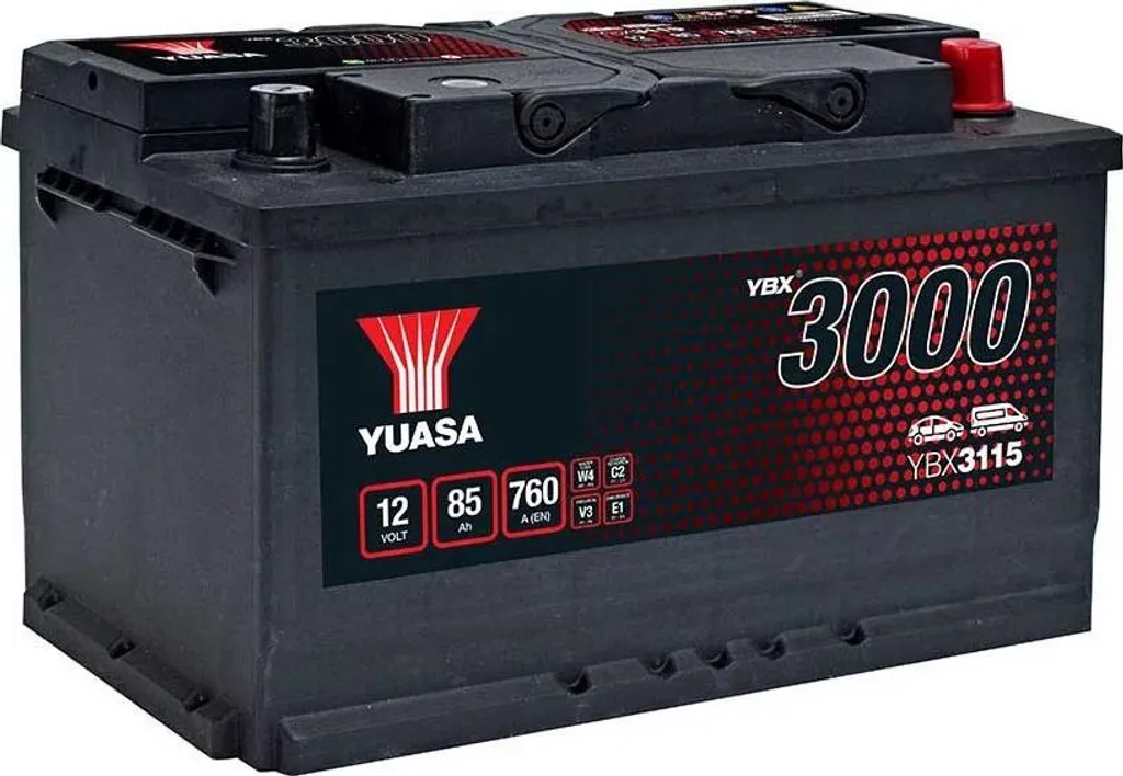 Évitez les Pannes avec la Batterie YUASA YBX3115 12V 85Ah Haute Fiabilité
