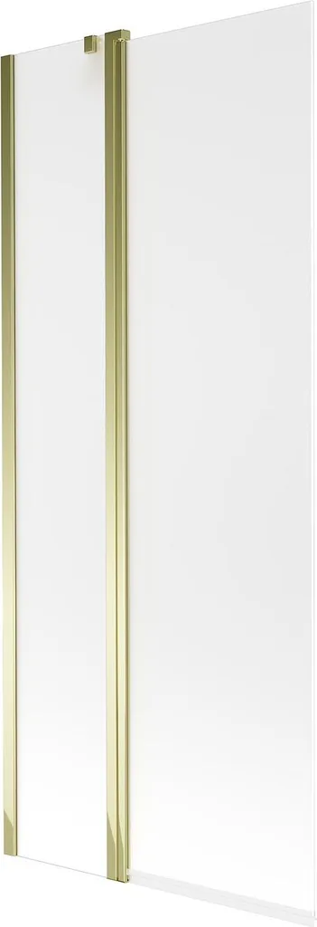 Pare-baignoire Flip 1 volet 80x150 cm Strass Or Mexen - 894-080-101-50-30