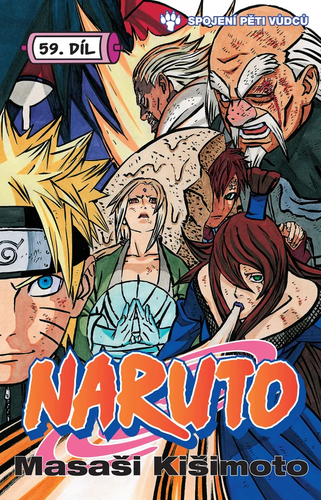 Naruto Tome 59 - L'Union des Cinq Kage par Masashi Kishimoto Manga